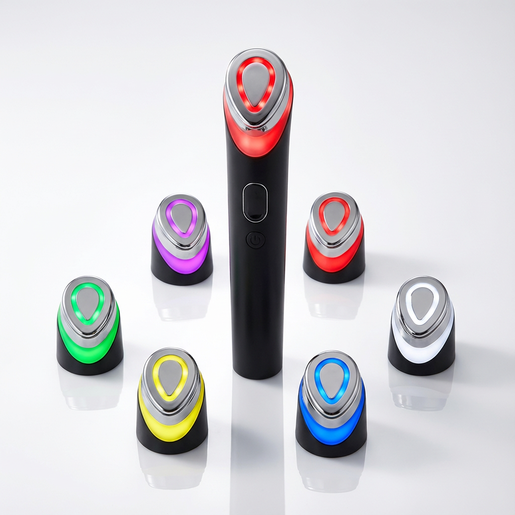 Age-R Booster Pro 7-Color LED Microcurrent Facial Lifting Device – Anti-Wrinkle EMS Skin Tightening