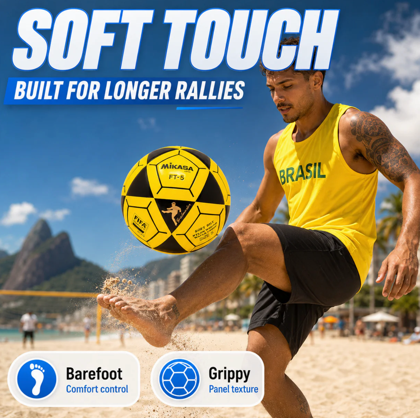 Flowball- the brazilian barefoot ball