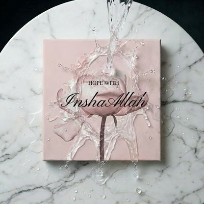 Start with Bismillah. End with Alhamduilillah luxury painting set